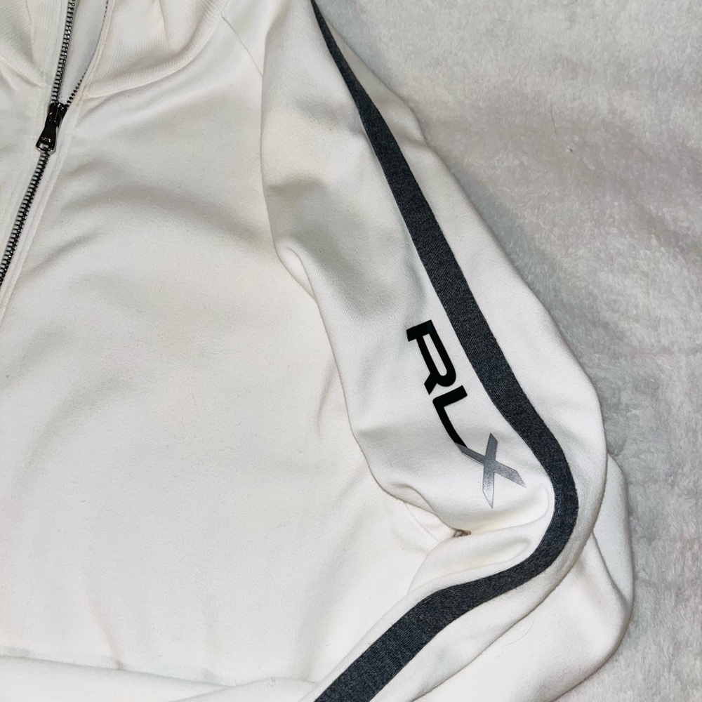 Ralph Lauren Performance Jersey Track Jacket RLX Sz L - Picture 5 of 8